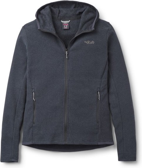 Rab - Women's Stavel Hoody - Fleecejacke Gr 38 grau/blau