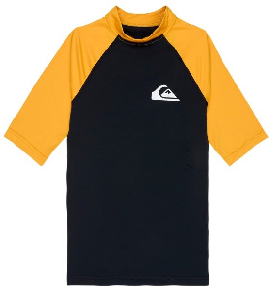 Quiksilver - Kid's Everyday UPF50 S/S - Lycra Gr 8 schwarz