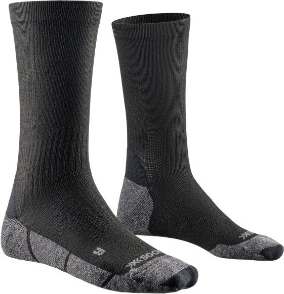 Thumbnail - X-Socks - Core Natural Crew - Multifunktionssocken Gr 39-41 schwarz/grau