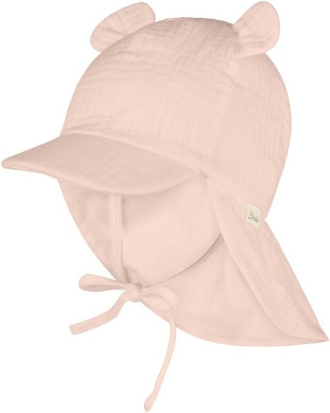 Sterntaler - Kid's Schirmmütze Nackenschutz Ohren - Cap Gr 45 cm rosa