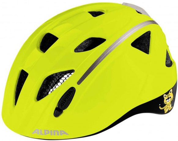 Alpina - Kid's Alpina Ximo Flash - Radhelm Gr 47-51 cm gelb