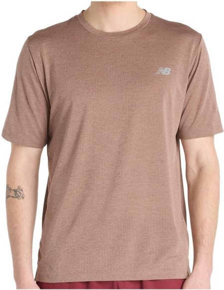 New Balance - Athletics T-Shirt - Laufshirt Gr M braun