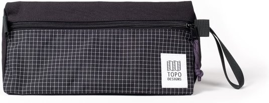Topo Designs - Dopp Kit - Kulturbeutel Gr 3 l schwarz/ grid