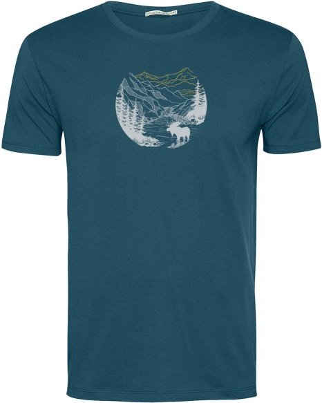 GreenBomb - Moose Creek Guide T-Shirt - T-Shirt Gr S blau