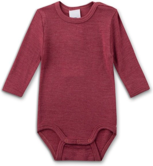Sanetta - Kid's Wool Body L/S - Merinounterwäsche Gr 68/74 rot