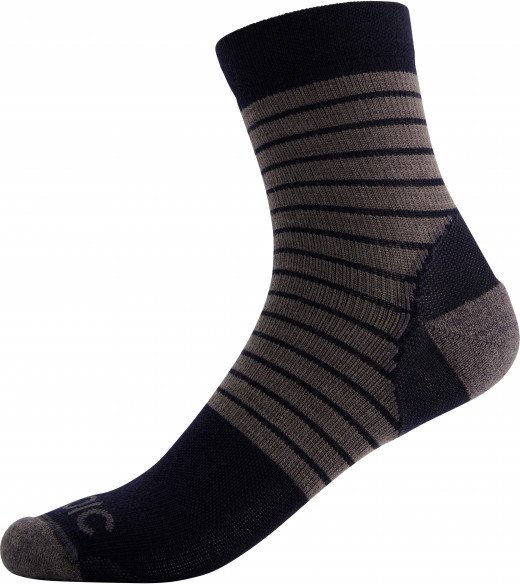 Stoic - Merino MTB Quarter Socks - Radsocken Gr 36-38 schwarz