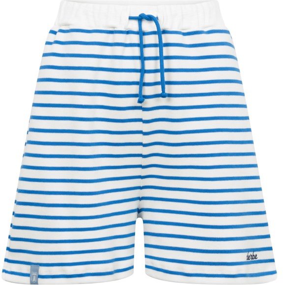 Thumbnail - Derbe - Women's Shorts Interstriped - Shorts Gr L blau/weiß