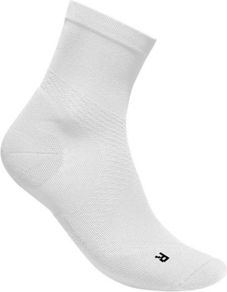 Bauerfeind Sports - Women's Run Ultralight Mid Cut Socks - Laufsocken Gr 35-37 grau/weiß