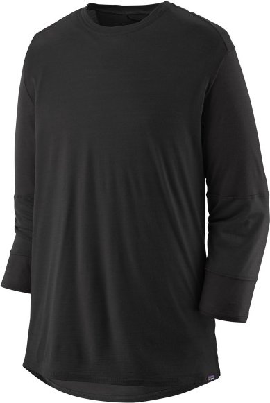Patagonia - Merino 3/4 Sleeve Bike Jersey - Radtrikot Gr M schwarz