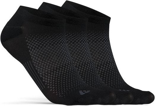 Craft - Core Dry Footies 3-Pack - Radsocken Gr 37-39 schwarz
