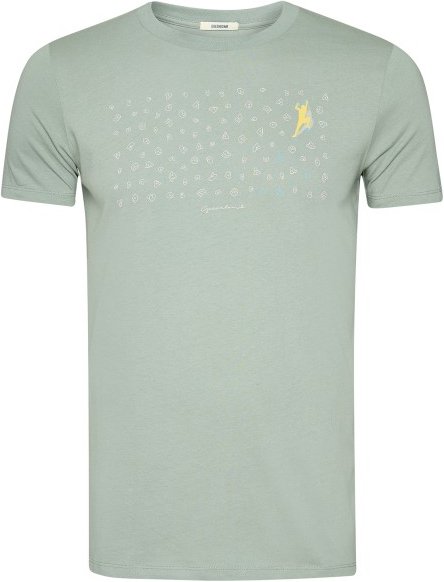 GreenBomb - Lifestyle Boulderer Guide - T-Shirt Gr M grau