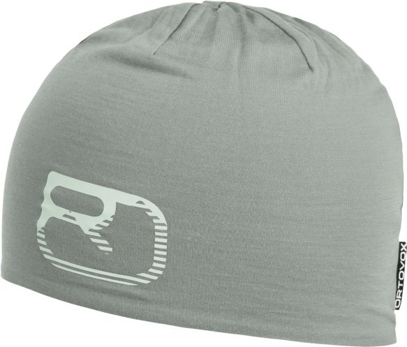 Ortovox - 120 Cool Tec Logo Beanie - Mütze Gr One Size grau