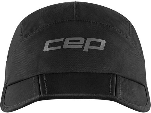 CEP - Run Foldable Cap - Cap Gr One Size schwarz