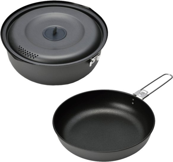 Snow Peak - Yaen Cooker 1500 - Kochset grau