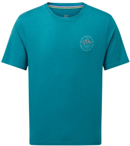 Sherpa - Bali Circle Tee - T-Shirt Gr M türkis