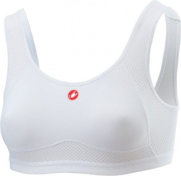 Castelli - Women's Rosso Corsa Bra - Radunterhemd Gr S weiß/grau