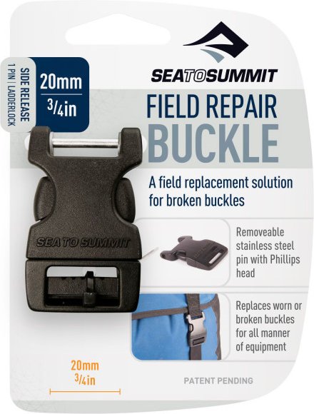 Thumbnail - Sea to Summit - Field Repair Buckle - Schnalle Gr 38 mm schwarz