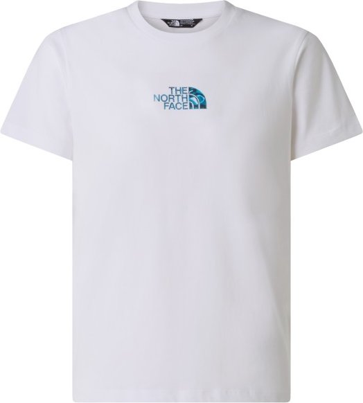 The North Face - Boy's Liquid Logo Reg S/S Tee - T-Shirt Gr XL weiß