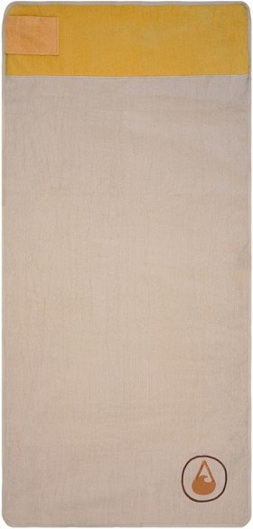 Wave Hawaii - Strandlaken Ocho - Badehandtuch Gr 180 x 85 cm beige / gelb