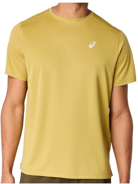 Asics - Core S/S Top - Laufshirt Gr M beige