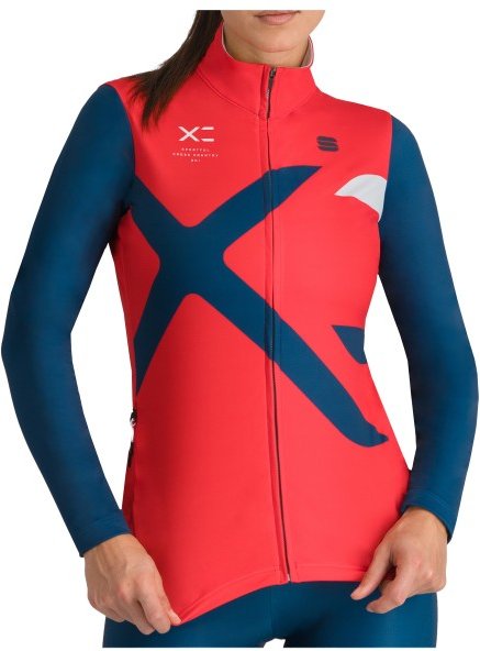 Sportful - Women's Squadra Jersey - Langlaufjacke Gr S rot