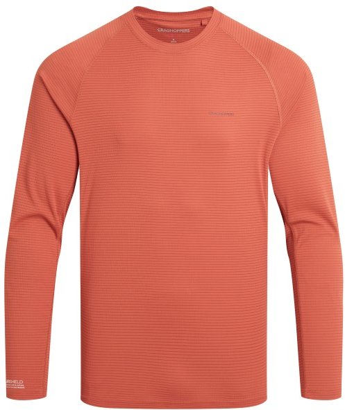 Craghoppers - Nosilife Solarshield+ L/S T-Shirt - Longsleeve Gr S rot