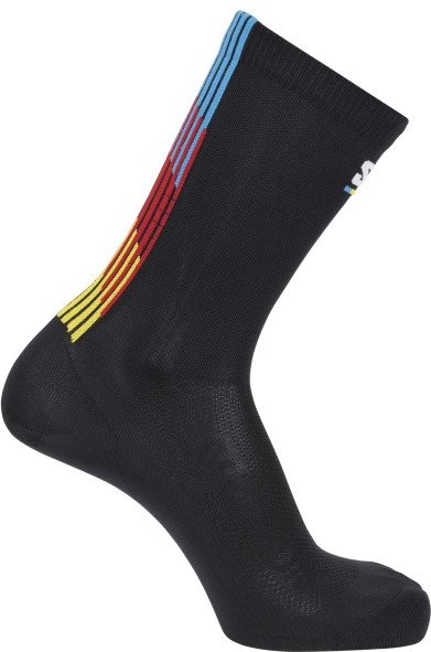 Salomon - Pulse Race Flag Crew - Laufsocken Gr 39-41 schwarz