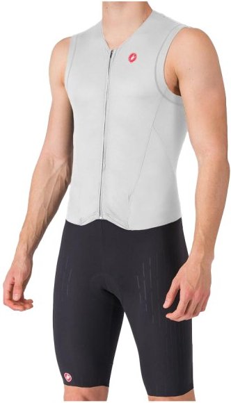 Castelli - Free Sanremo Tri Suit Sleeveless - Radeinteiler Gr XXL grau