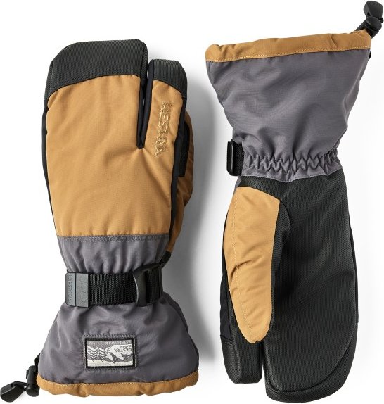 Hestra - Gauntlet Senior 3 Finger - Handschuhe Gr 10 grau