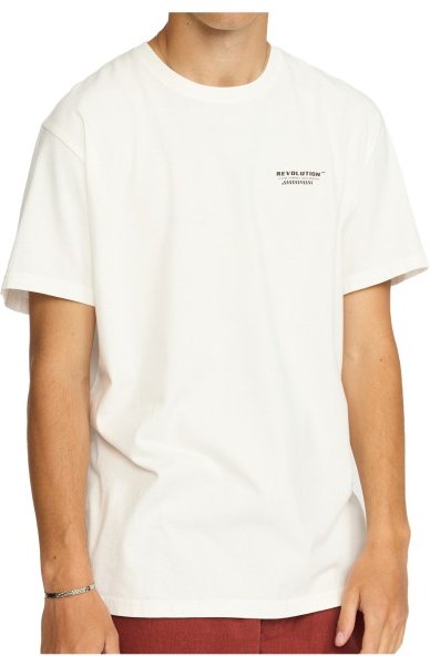 Revolution - Printed T-Shirt Logo - T-Shirt Gr XL weiß