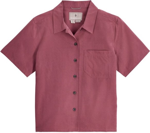 Royal Robbins - Women's Desert Pucker S/S - Bluse Gr M rot