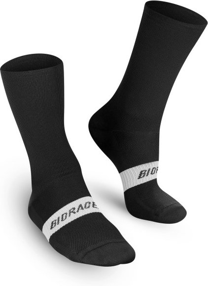Bioracer - Classic Socks - Radsocken Gr 39-41 - M schwarz