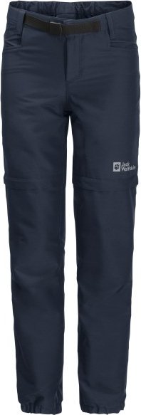 Jack Wolfskin - Kid's Active Zip Off Pants - Softshellhose Gr 128 blau