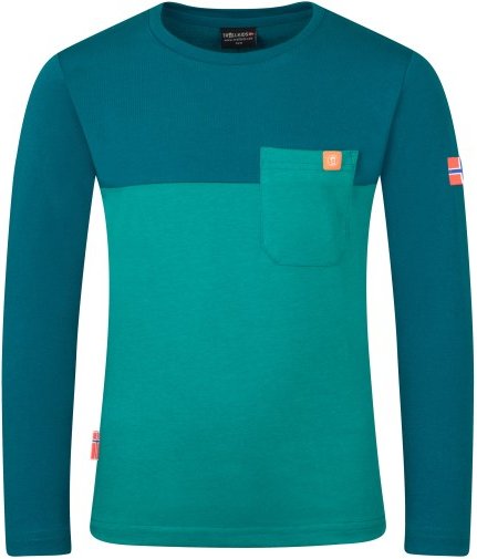 Trollkids - Kid's Bergen Longsleeve - Longsleeve Gr 92 türkis