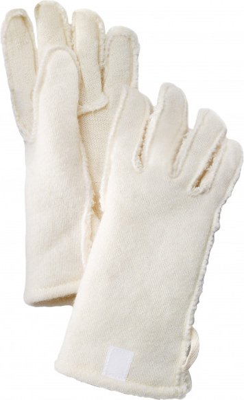 Hestra - Wool Pile/Terry Liner 5 Finger - Handschuhe Gr 6 beige