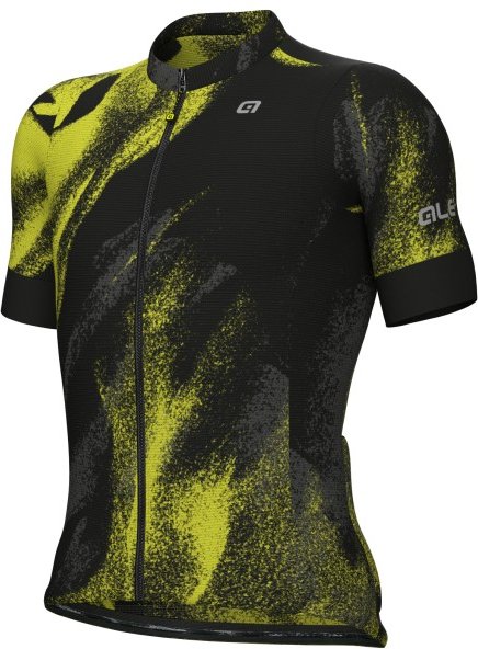 Alé - Pragma Trace Jersey - Radtrikot Gr M schwarz/oliv
