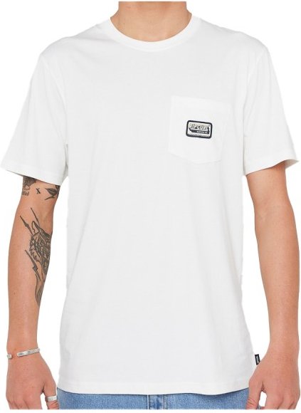 Thumbnail - Rip Curl - Sportline Badge S/S Tee - T-Shirt Gr S weiß