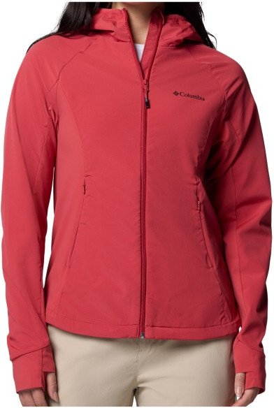 Thumbnail - Columbia - Women's Sweet As III Hooded Softshell - Softshelljacke Gr S rot