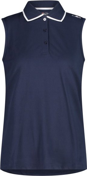 CMP - Women's Polo Sleeveless - Polo-Shirt Gr 34 blau