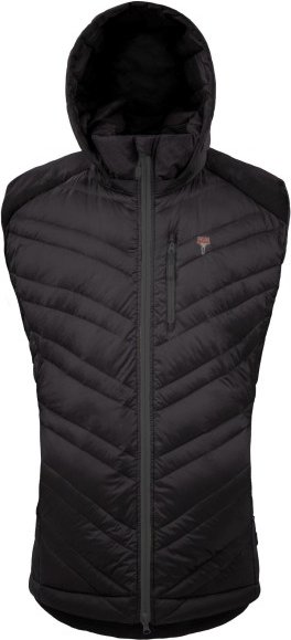 Grüezi Bag - Lightful DownWool Vest - Daunenweste Gr L schwarz/grau