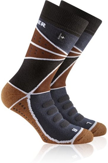 Thumbnail - Rohner - Copper Trek L/R - Wandersocken Gr 39-41 schwarz