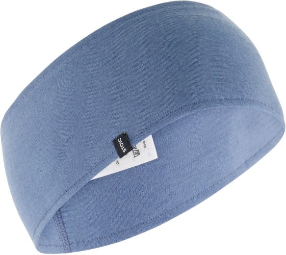 Stoic - Merino180 BengtSt. Headband double - Stirnband Gr One Size blau