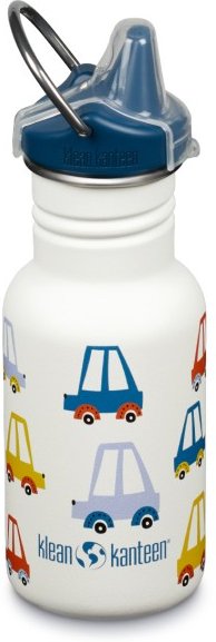 Klean Kanteen - Kid's Classic Narrow with Sippy Cap - Trinkflasche Gr 355 ml weiß