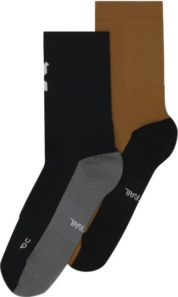 Thumbnail - On - Trail Sock High 2-Pack - Wandersocken Gr XS - EU: 35-38,5 schwarz