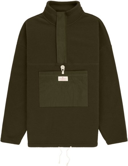 Amundsen Sports - Vagabond Waxed Fleece - Fleecepullover Gr L oliv