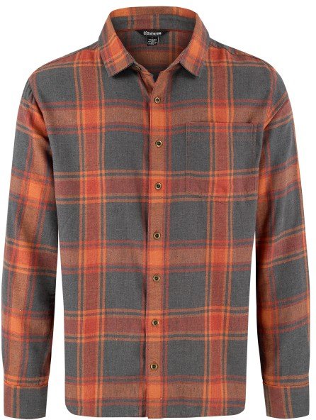 Sherpa - Batsa Eco L/S Shirt - Hemd Gr L braun