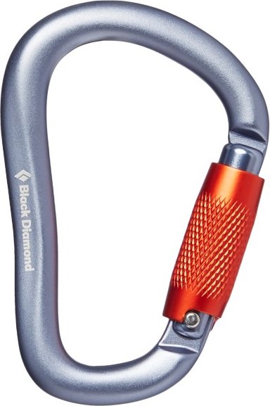 Black Diamond - Rocklock Twistlock Carabiner - Verschlusskarabiner grau