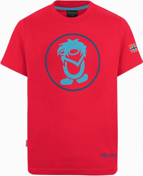 Trollkids - Kid's Troll T - T-Shirt Gr 140 rot