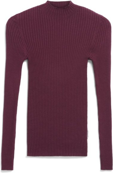 ARMEDANGELS - Women's Alaani - Longsleeve Gr XL lila/rot