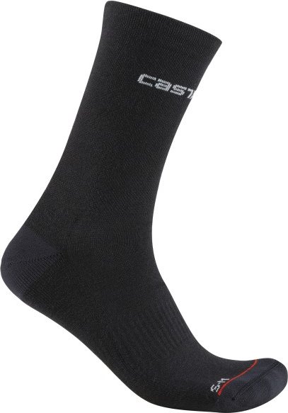 Thumbnail - Castelli - Women's Diciotto Soft Merino Sock - Radsocken Gr 39-41 schwarz